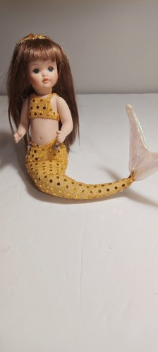 Mermaid doll beautiful blue - doll,