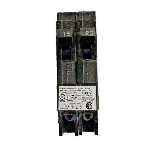Circuit breaker 20 amp - circuit, 15-20