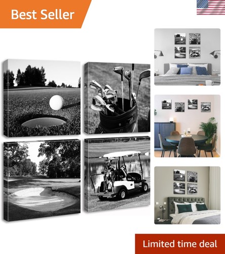 Elegant golf course wall - elegant, art