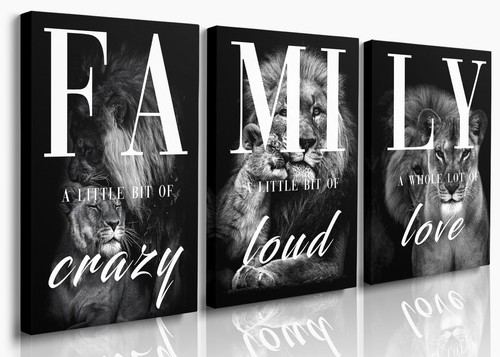 Farmhouse family wall art set - farmhouse,