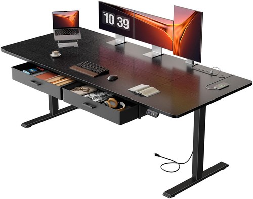 Electric standing desk with - standing,