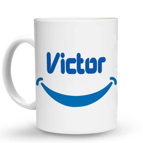 Victor name ceramic - victor, oz