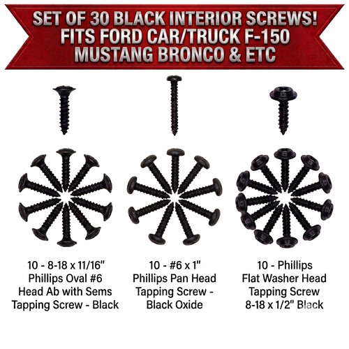 Set black interior - of,