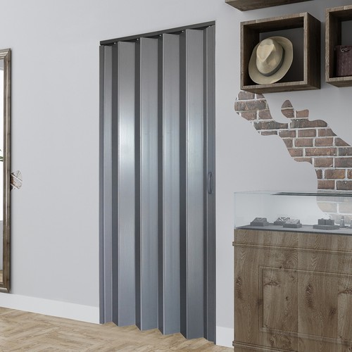 Grey interior folding - interior, pvc