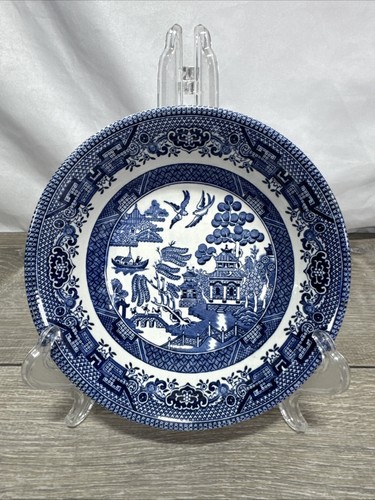 Churchill blue willow soup - churchill, 6"