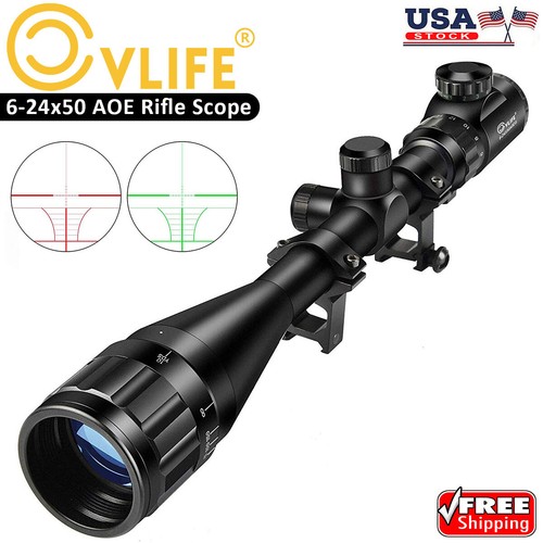 24x50 aoe hunting rifle - aoe,