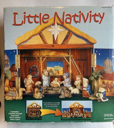 Little nativity set petite - nativity,
