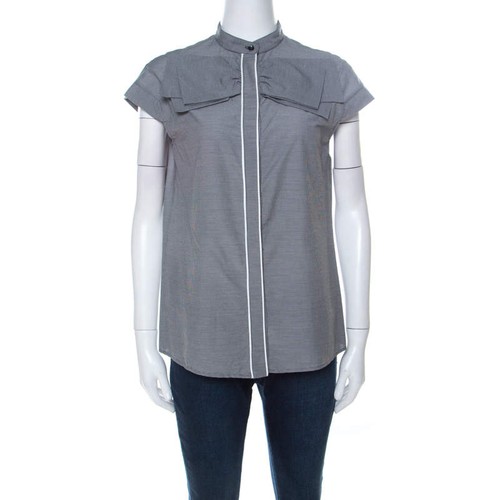 Ferre grey cotton gingham - ferre,