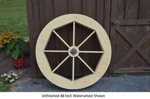 Amish made pine - amish-made, waterwheel