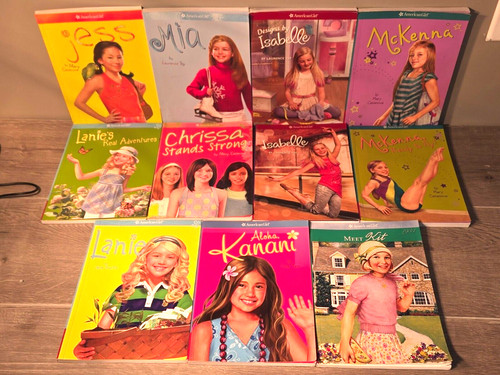 American girl doll book lot - girl, of