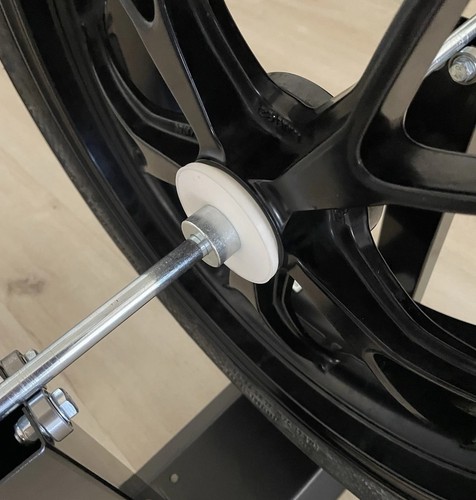 Wheel balancing stand adapter - wheel,