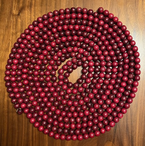 Vtg christmas tree garland - christmas,