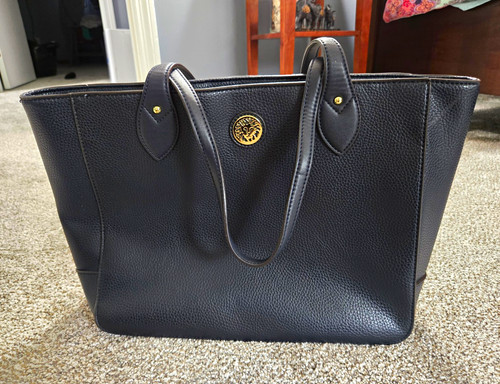 Anne klein black - klein, pebbled