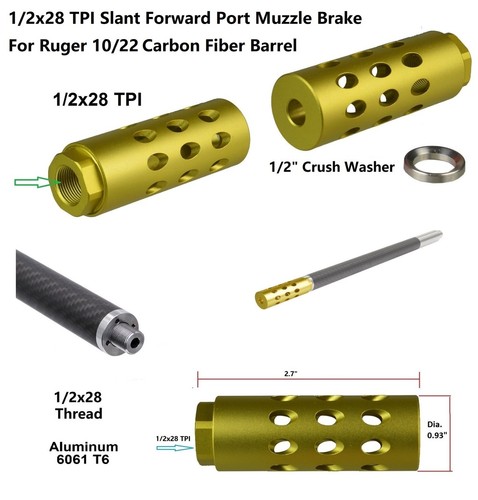 Gold 2x28 slant forward blow - gold,