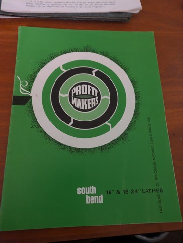 South bend and 24 lathe - and, 16/24