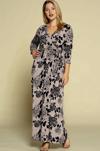 Emerald floral stretch faux - stretch,