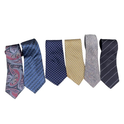 Lot men designer tie wool - men's,