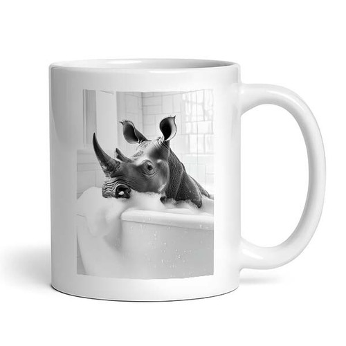 Rhino bathtub cute - in, funny