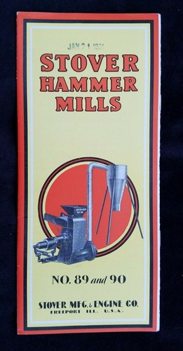 1930 brochure stover hammer - brochure,