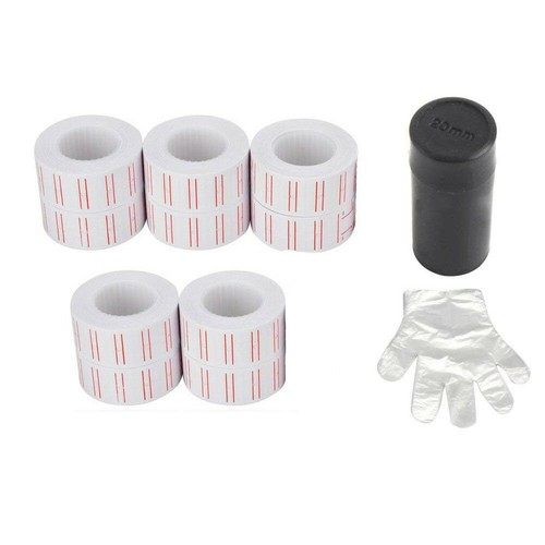 Rolls 6000pcs white - 10,