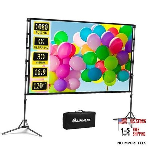 Projector screen and stand - projector,