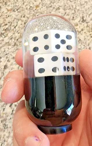 Vintage custom shift knob dice - vintage,