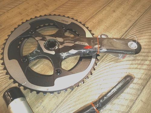 Sram red carbon crankset - carbon, 175mm