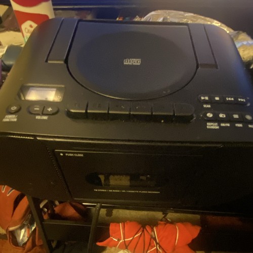 Portable stereo top loading - portable, top-loading
