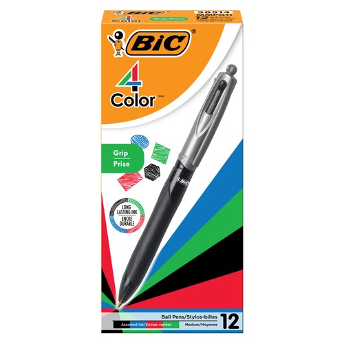 Bic color grip retractable - bic,