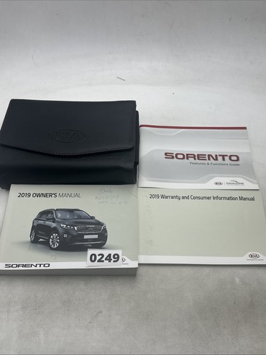2019 kia sorrento owners - 2019,