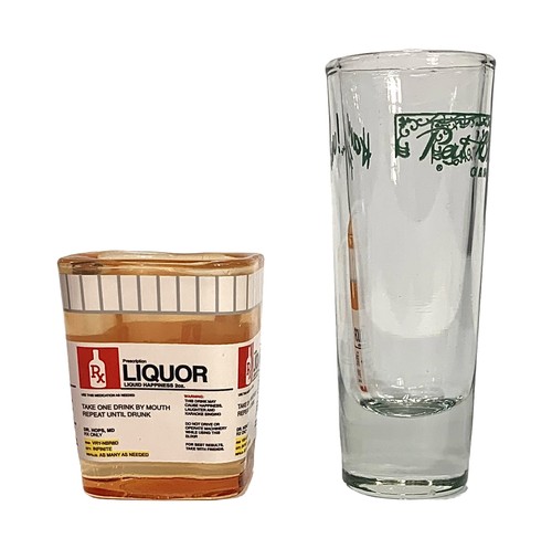 Shot glasses lot pat - lot, 2