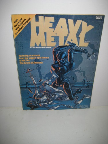 Heavy metal magazine april - heavy,