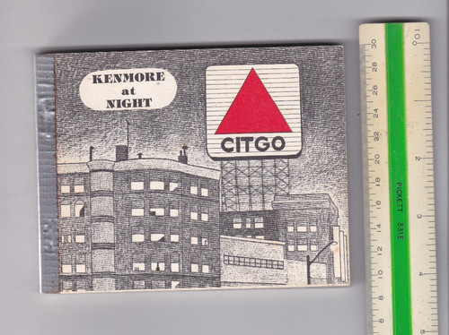 Kenmore night citgo sign - at, night.