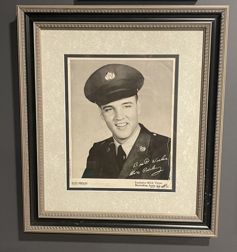 Elvis presley autographed rca - elvis, /autographed