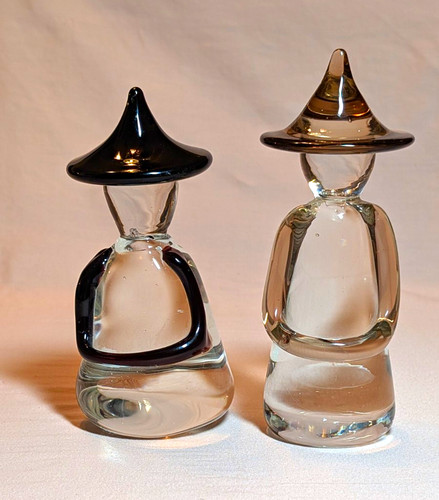 Vintage art glass asian - vintage,