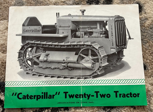 Caterpillar cat tractor - cat, 22