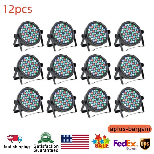 12pcs rgbw led lights 162w - 12pcs, par