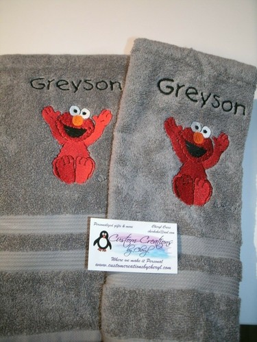 Elmo personalized dish kitchen - personalized,