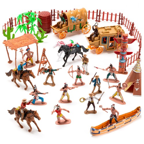 43pcs native american indians - american,