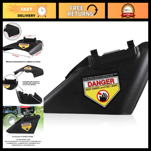 Lawn mower side discharge - mower,