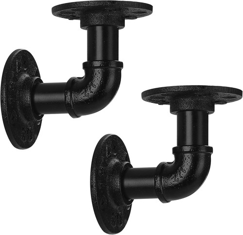 Pipe shelf bracket wall - 1/2",