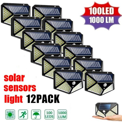 Lot lamparas solares luz led - lot,