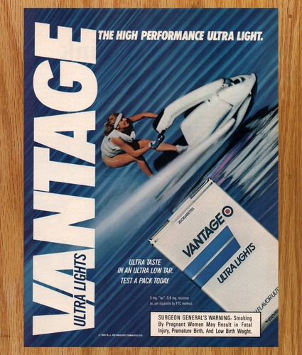 Vantage lights cigarette - vantage,