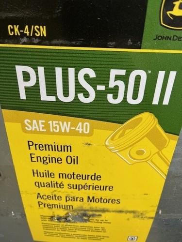 John deere plus 15w40 - plus, 300