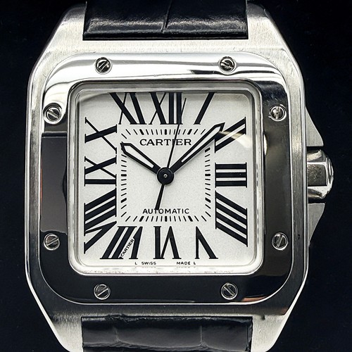 Cartier santos 100 - cartier, medium
