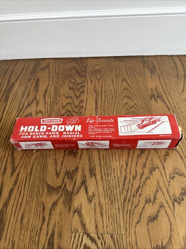 Vintage craftsman hold down - vintage,