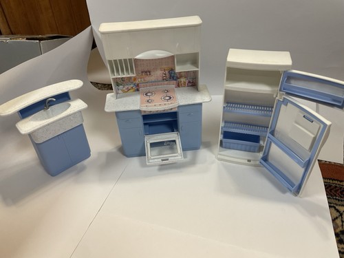 Barbie kitchen set - set, lot