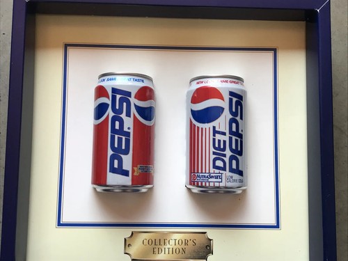 Pepsi display and - display,