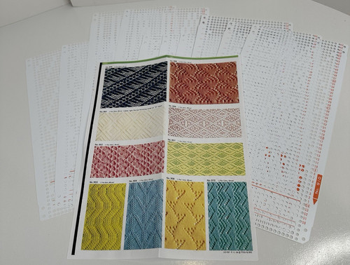 Knitting machine punch - machine,