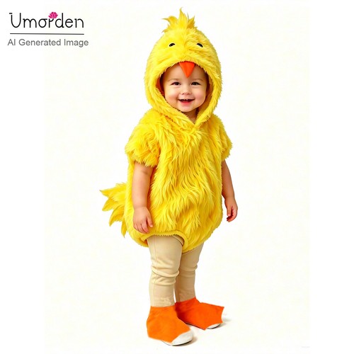 Yellow newborn chicken - newborn, costume